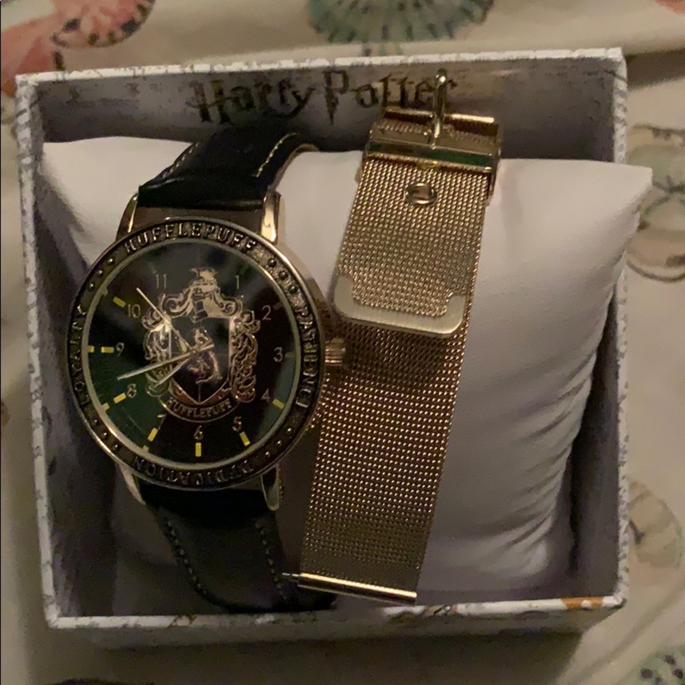 Hufflepuff watch.